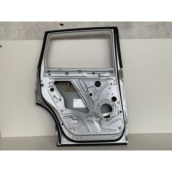 Porta Traseira Esquerda Audi Q7 2012 - 4l0833311 Traseira Esquerdo Prateado