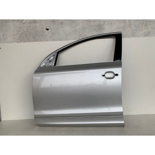 Porta Dianteira Esquerda Audi Q7 2012 - 4l0831111a Esquerdo Prateado Dianteira