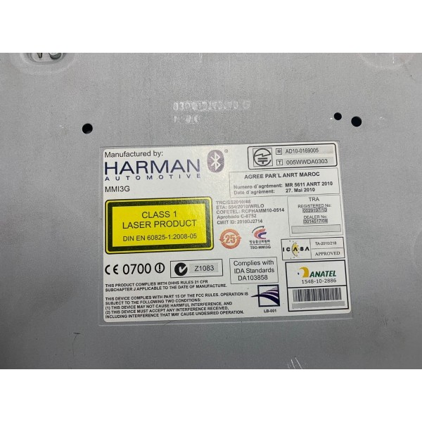 Radio / Cd Player Audi Q7 2012 4l2035754b 2855