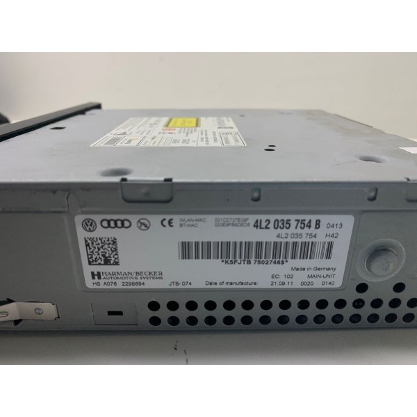 Radio / Cd Player Audi Q7 2012 4l2035754b 2855