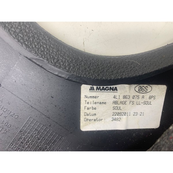 Moldura Inferior Do Painel Audi Q7 2012 4l1863075a 2845