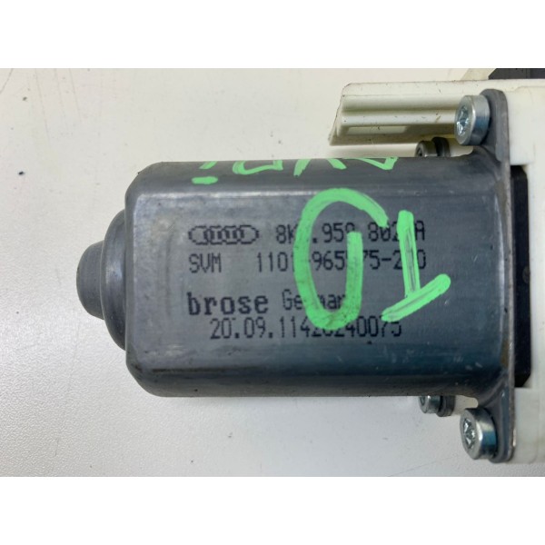 Motor Vidro Elétrico Tras. Dir. Audi Q7 2012 8k0959802 2837