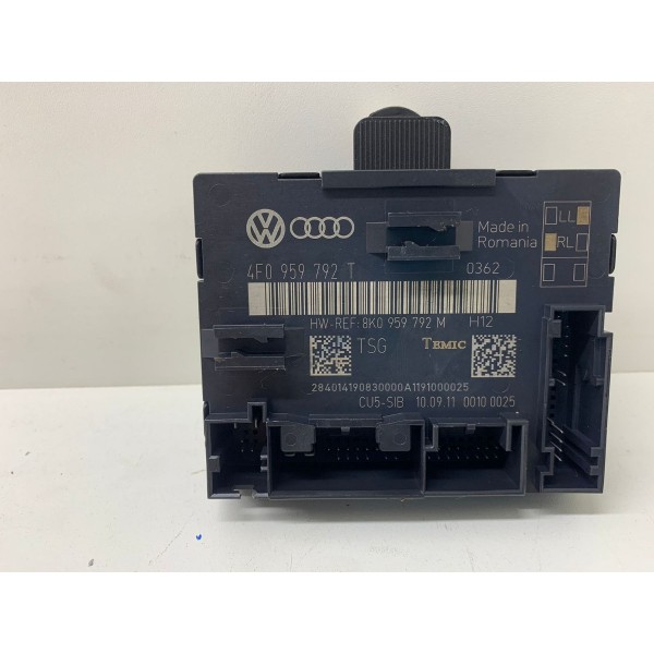 Módulo Porta Diant. Direita Audi Q7 2012 4f0959792t 2834