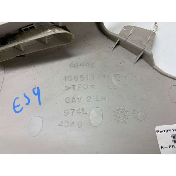 Acabamento Coluna Para-brisa Esq Jeep Grand Cherokee 2012