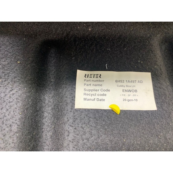 Porta Objetos Tras. Esquerdo Freelander 2 2010 (c/ Detalhe) Preto