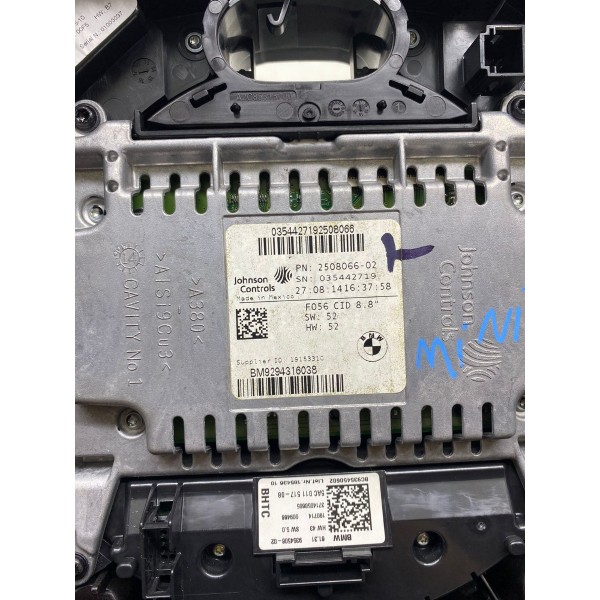 Central Multimídia Mini Cooper S 2015 A 2017 2471