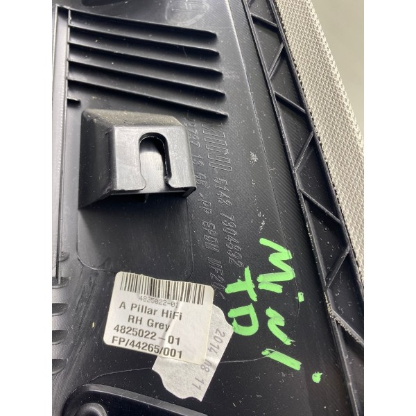 Acabamento Coluna Dir. Alto-falante Mini Cooper S 2015 2529