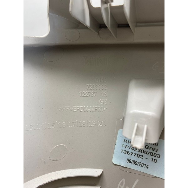 Acabamento Coluna Lado Direito Mini Cooper S 2015 2526