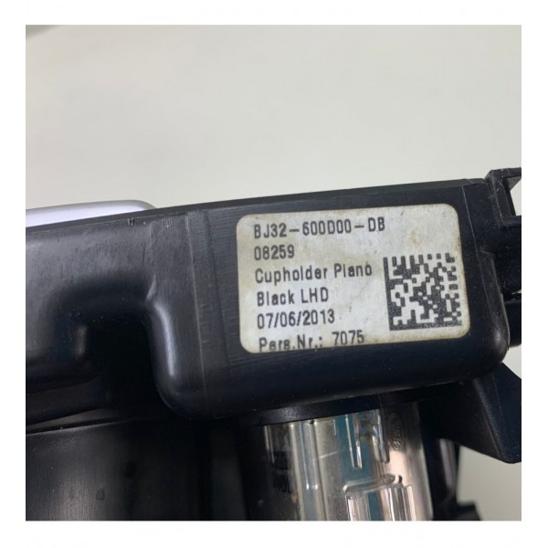 Porta Copos Console Central Evoque 2013 Bj32600d00 2254 Preto