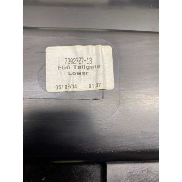 Tampa Porta Malas Mini Cooper S 2015 A 2017 Preto