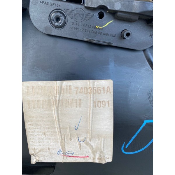 Forro De Porta Dianteira Direita Mini Cooper S 2015 A 2017