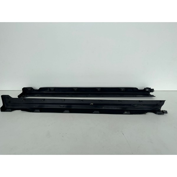 Par De Spoiler Lateral Freelander 2010  Preto