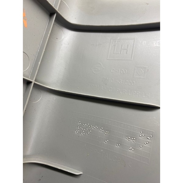 Acabamento Tras. Esq Superior Ssangyong Actyon 2010 2080