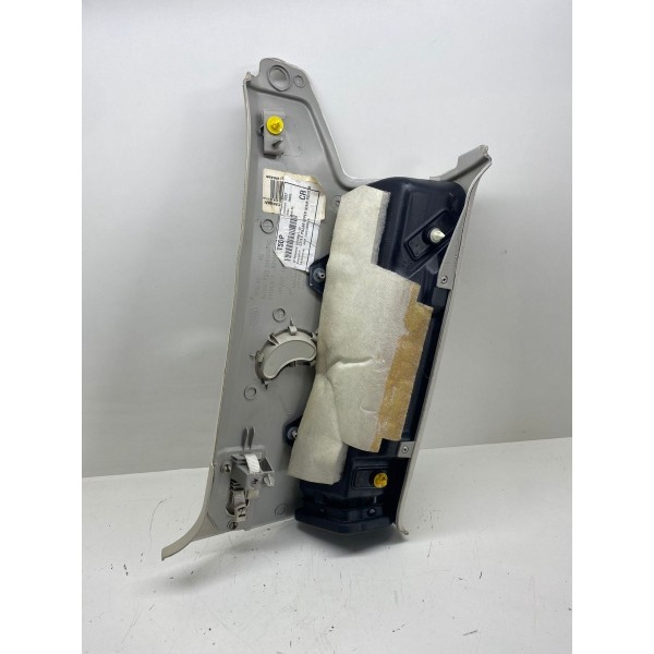 Acabamento Direito Coluna Cinto Difusor Discovery 4 2013 Bege