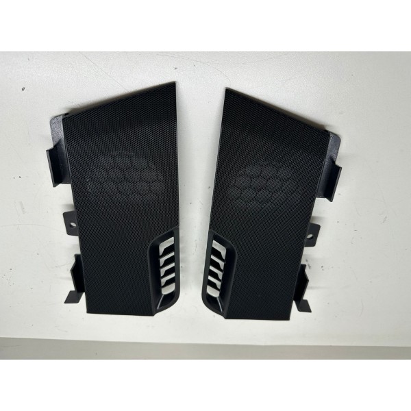 Par De Tela Alto Falante Painel Freelander 2010 1888 Preto