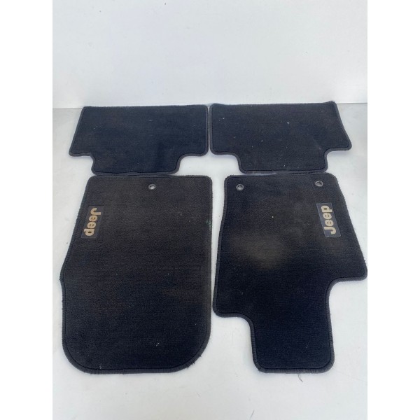 Jogo De Tapetes Jeep Grand Cherokee 2012 1190 Preto