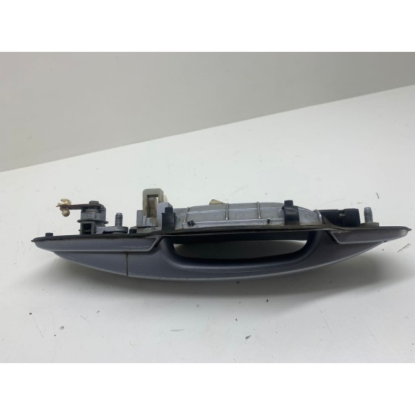 Macaneta Porta Dianteira Esquerda Ssangyong Actyon 2010 1146 - Prateado