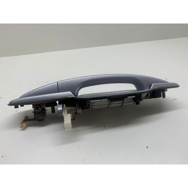 Macaneta Porta Dianteira Esquerda Ssangyong Actyon 2010 1146 - Prateado