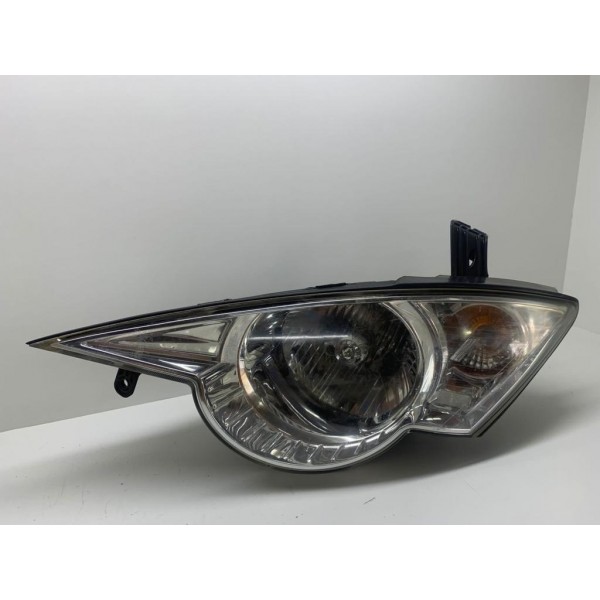 Farol Esquerdo Ssangyong Actyon 2010 Liso 1565 Esquerdo