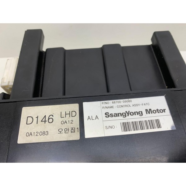 Comando Ar Condicionado Ssangyong Actyon 2010 1533