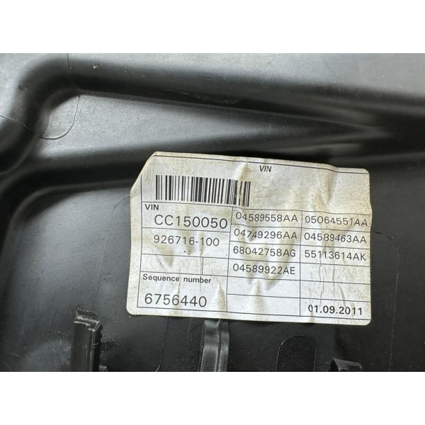 Máquina Vidro Sem Motor Traseira Direita Grand Cherokee 2012