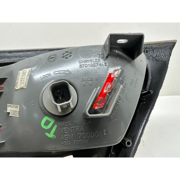 Lanterna Tampa Traseira Direita Grand Cherokee 3.6 2012 1432 Direito/passageiro