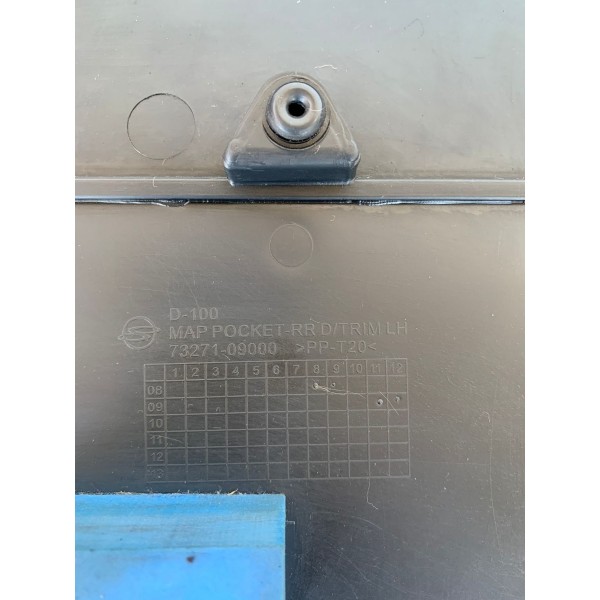 Forro De Porta Tras. Esq. Ssangyong Actyon 2010 7327109000