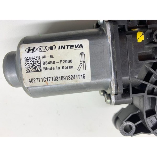 Motor Máquina Vidro Tras Esquerda Hyundai Elantra 2018 1247