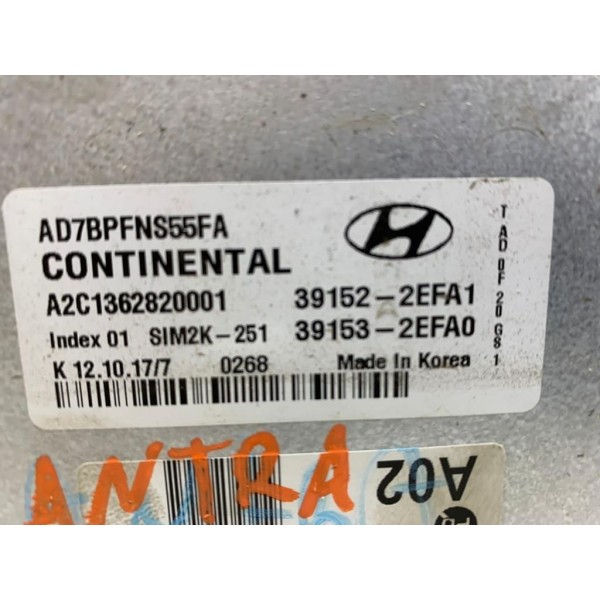 Modulo Injeção Hyundai Elantra 391522efa1 A2c1362820001 1239