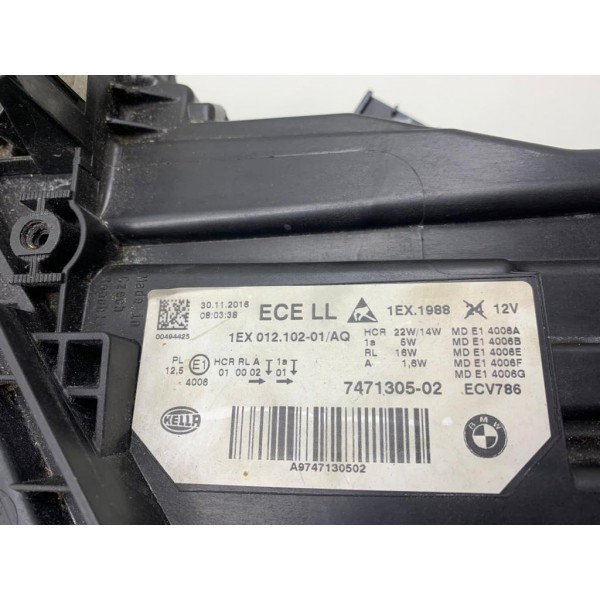 Farol Esquerdo Bmw 320i 328i 335i 2018