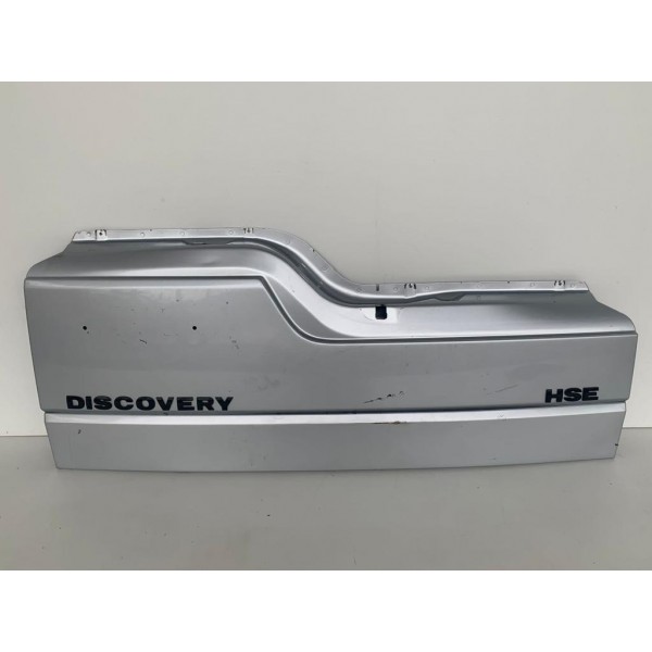 Tampa Traseira Inferior Discovery 4 2013 Prateado