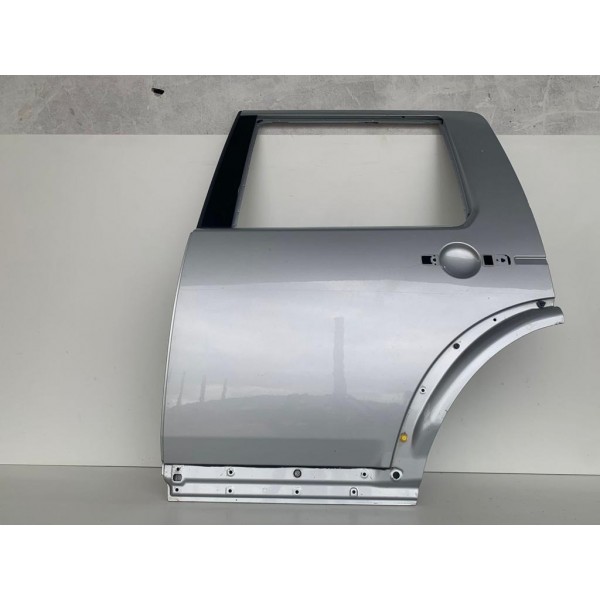 Porta Traseira Esquerda Discovery 4 2013 Lisa Traseira Esquerda Prateado