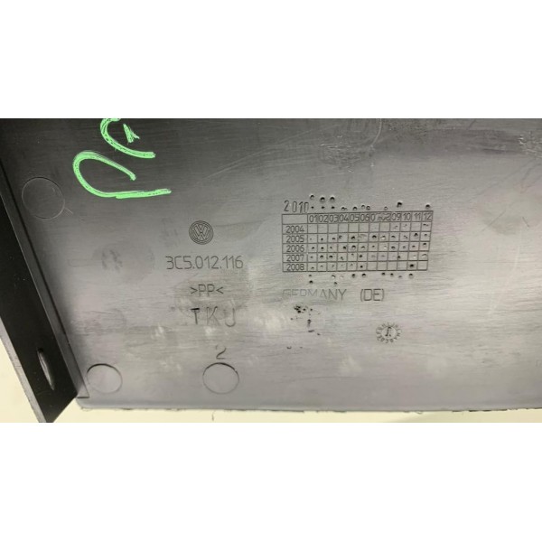 Acabamento Lateral Esquerdo Porta Malas Passat 2012