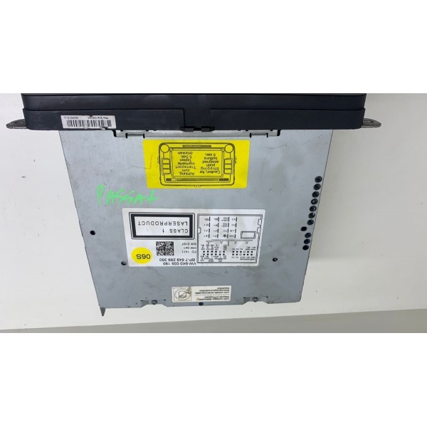 Central Multimídia Vw Passat 2012 5k0035190 894