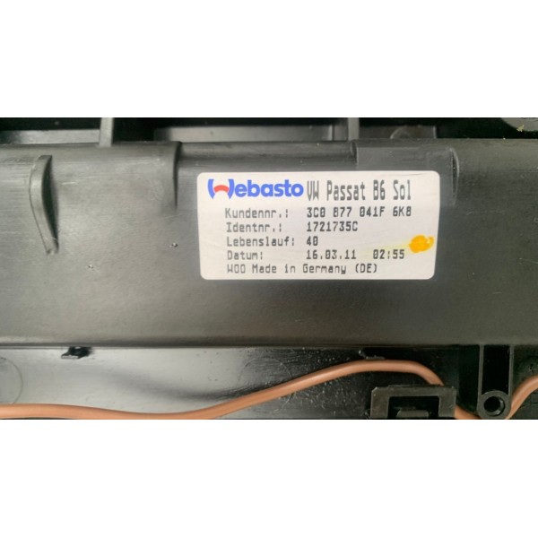 Teto Solar Vw Passat 2012