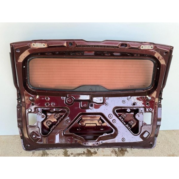 Tampa Traseira Com Vigia Lifan X80 2019 Bordô