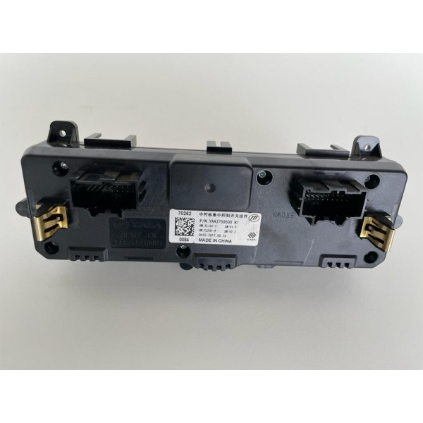 Botão Comando Ar Condicionado Lifan X80 2019 Yaa3750500b1 72 Preto