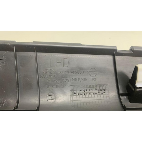 Moldura Painel Esquerdo Porta Luvas Elantra 2018 616