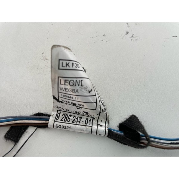 Chicote Elétrico Porta Dianteira Esquerda Bmw 320i 2013 232