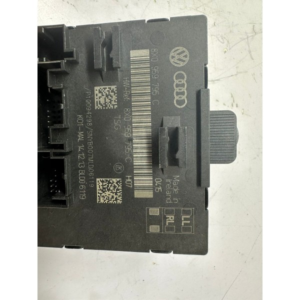 Módulo Porta Traseira Esquerda Audi Q3 2014 8x0959795 4731