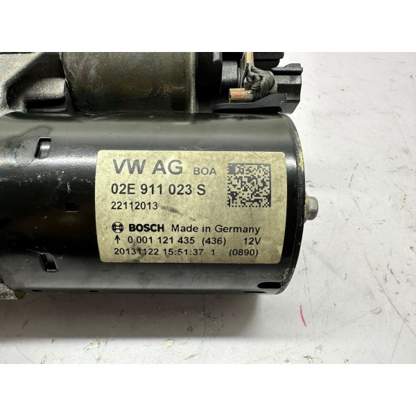 Motor De Partida Arranque Audi Q3 2014 02e911023s 4713