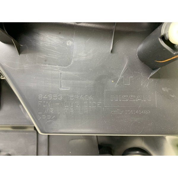 Acabamento Coluna Banco T/esquer Nissan Kicks Exclusive 2022 Preto