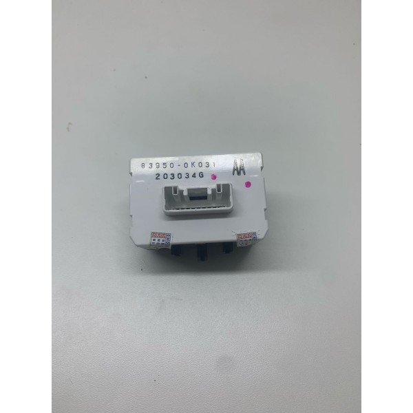 Botão Passenger Airbag Toyota Hilux Srx 2022