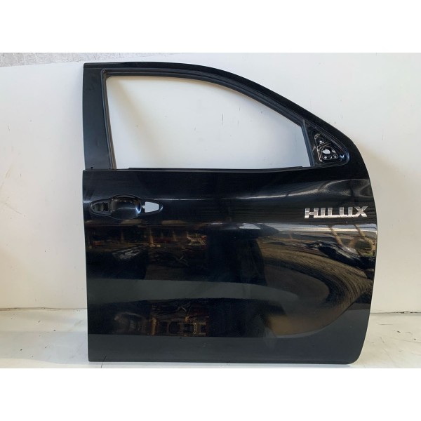 Porta Dianteira Direita Toyota Hilux Srx 2022 Dianteira Direito Preto
