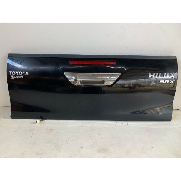 Tampa Traseira Toyota Hilux Srx 2022 Preto