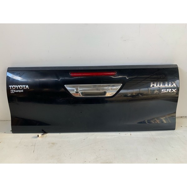 Tampa Traseira Toyota Hilux Srx 2022 Preto