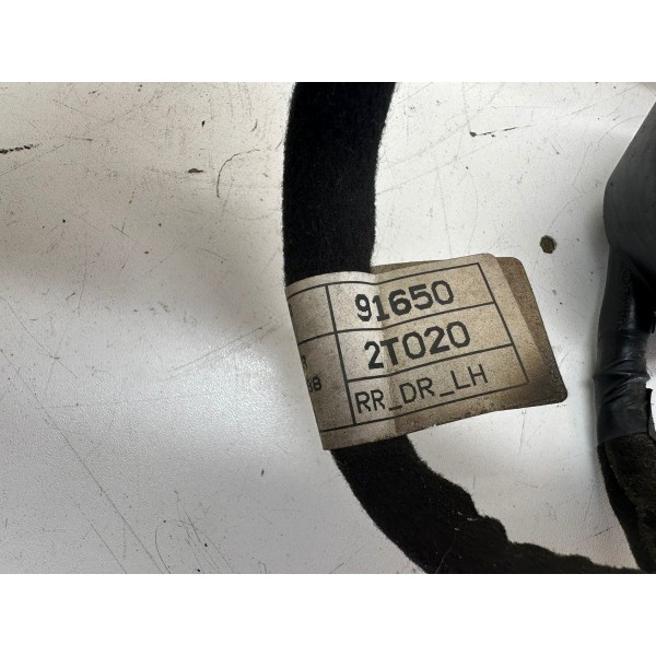 Chicote Elétrico Porta Tras. Esquerda Kia Optima 2013 3123