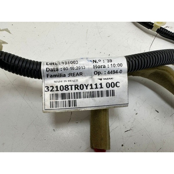 Chicote Tampa Traseira Civic 2014 3848 32108tr0