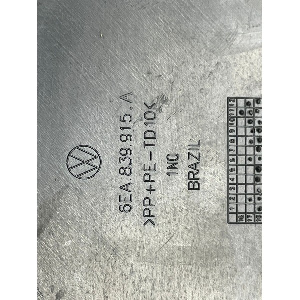 Acabamento Interno Porta Volkswagen Nivus 2022 Traseira Direita/esquerda Preto