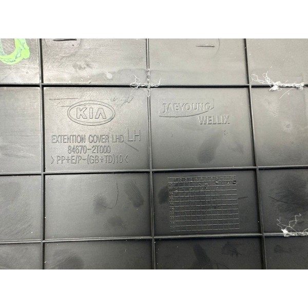 Acabamento Esquerdo Console Central Kia Optima 2013